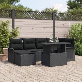 Conjunto de Sofá de Jardín de 7 Piezas con