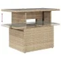 Juego de Sofá de Jardín de 9 Piezas con Cojines Beige Ratán Sintético von , Outdoor-Sofas - Ref: Foro24-3348337, Preis: 652,0...