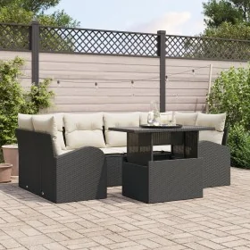 Conjunto de Sofá de Jardín de 7 Piezas con