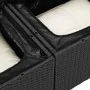 Juego de Sofás de Jardín de 8 Piezas con Cojines Ratán Poliéster Negro | Foro24.es | Tu tienda online para hogar, jardín y más Foro24.es