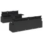 Conjunto de Sofá de Jardín de 8 Piezas con Cojines Negro Ratán Duradero by , Outdoor sofas - Ref: Foro24-3348589, Price: 571,...