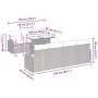 Conjunto de Sofá de Jardín de 8 Piezas con Cojines Negro Ratán Duradero by , Outdoor sofas - Ref: Foro24-3348589, Price: 571,...