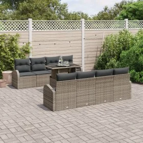 Comprar Conjunto de Sofás de Jardín de 9 Piezas