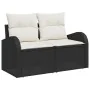 Conjunto de Sofás de Jardín de 6 Piezas con Cojines de Ratán de Poli von , Outdoor-Sofas - Ref: Foro24-3348623, Preis: 403,27...