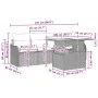 Sofá de Jardín de 6 piezas con Cojines Gris Poliratán von , Outdoor-Sofas - Ref: Foro24-3348625, Preis: 396,03 €, Rabatt: %
