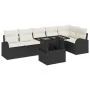Conjunto de Sofás de Jardín de 7 Piezas con Cojines Negro Poliratán von , Outdoor-Sofas - Ref: Foro24-3348653, Preis: 487,81 ...