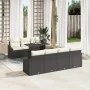 Juego de Sofá de Jardín de 8 Piezas con Cojines Negro Poliratán | Foro24.es | Tu tienda online para hogar, jardín y más Foro24.es