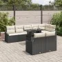 Juego de Sofá de Jardín de 9 Piezas con Cojines Ratán Polimérico Negro von , Outdoor-Sofas - Ref: Foro24-3349023, Preis: 635,...
