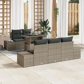 Juego de Sofás de Jardín Set de 6 Gris von , Outdoor-Sofas - Ref: Foro24-3349095, Preis: 511,24 €, Rabatt: -5%%