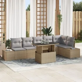 Conjunto de Sofá de Jardín de 7 Piezas con