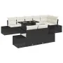 Juego de Sofá de Jardín Set de 9 Negro y crema by , Outdoor sofas - Ref: Foro24-3349203, Price: 687,86 €, Discount: -5%%