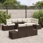 Conjunto de Sofá de Jardín Set de 9 Marrón Ratán | Foro24.es | Tu tienda online para hogar, jardín y más Foro24.es