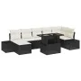 Juego de Sofá de Jardín Set de 8 Crema Ratán von , Outdoor-Sofas - Ref: Foro24-3349223, Preis: 545,25 €, Rabatt: -5%%