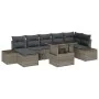Conjunto de Sofá de Jardín 8 Piezas Gris Ratán, Poliéster von , Outdoor-Sofas - Ref: Foro24-3349225, Preis: 539,26 €, Rabatt:...