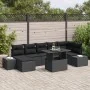 Conjunto de Sofás de Jardín Conjunto de 8 Negro von , Outdoor-Sofas - Ref: Foro24-3349229, Preis: 575,13 €, Rabatt: -5%%