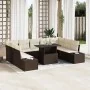 Conjunto de Sofás de Jardín Juego de 10 Beige | Foro24.es | Tu tienda online para hogar, jardín y más Foro24.es