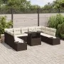 Conjunto de Sofás de Jardín Juego de 10 Beige | Foro24.es | Tu tienda online para hogar, jardín y más Foro24.es