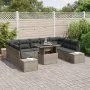 Conjunto de Sofá de Jardín Conjunto de 10 Gris Ratán, Poliéster von , Outdoor-Sofas - Ref: Foro24-3349245, Preis: 666,02 €, R...