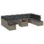Conjunto de Sofás de Jardín 11 Piezas Gris Ratán von , Outdoor-Sofas - Ref: Foro24-3349255, Preis: 711,43 €, Rabatt: %