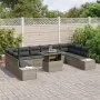 Conjunto de Sofás de Jardín 11 Piezas Gris Ratán von , Outdoor-Sofas - Ref: Foro24-3349255, Preis: 711,43 €, Rabatt: %