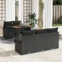 Conjunto de Sofá de Jardín de 6 Piezas con Cojines de , Sofás de exterior - Ref: Foro24-3349274, Precio: 466,91 €, Descuento: %