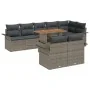 Conjunto de Sofá de Jardín Set de 9 Gris Poliratán | Foro24.es | Tu tienda online para hogar, jardín y más Foro24.es