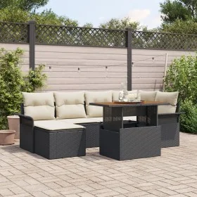 Conjunto de Comedor de Jardín de 7 Piezas con