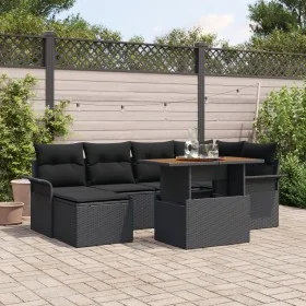 Conjunto de Comedor de Jardín de 7 Piezas con
