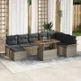 Juego de Sofá de Jardín Juego de 9 Gris Ratán by , Outdoor sofas - Ref: Foro24-3349369, Price: 582,72 €, Discount: -5%%