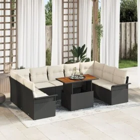 Juego de Comedor de Jardín de 10 Piezas con