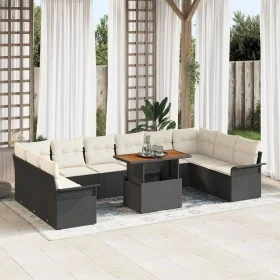 Conjunto de Comedor de Jardín de 11 Piezas con