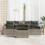 Conjunto de Sofás de Jardín Juego de 5 Gris Rattan von , Outdoor-Sofas - Ref: Foro24-3349516, Preis: 353,62 €, Rabatt: -5%%
