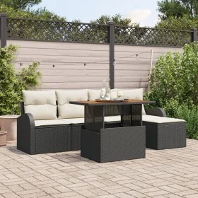 Conjunto de Comedor de Jardín de 6 Piezas con