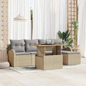 Conjunto de 6 Piezas de Comedor de Jardín con