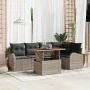 Conjunto de Sofá de Jardín Set de 6 Gris by , Outdoor sofas - Ref: Foro24-3349586, Price: 418,14 €, Discount: -5%%