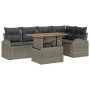 Conjunto de Sofá de Jardín Set de 6 Gris by , Outdoor sofas - Ref: Foro24-3349586, Price: 418,14 €, Discount: -5%%
