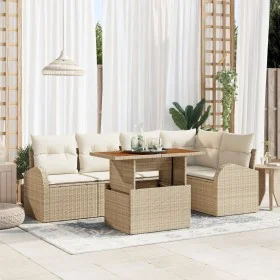 Juego de Comedor para Jardín de 6 Piezas con