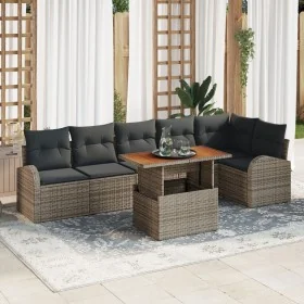 Comprar Conjunto de Sofá Garden Juego de 7 Gris