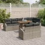Conjunto de Sofá de Jardín Set de 9 Gris y Marrón Ratán von , Outdoor-Sofas - Ref: Foro24-3349600, Preis: 643,32 €, Rabatt: %