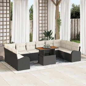 Conjunto de Comedor de Jardín de 11 Piezas con