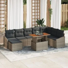 Conjunto de Comedor de Jardín de 9 Piezas con