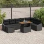Conjunto de sofá de jardín Set de 9 Gris Rattan by , Outdoor sofas - Ref: Foro24-3349876, Price: 586,85 €, Discount: -5%%