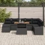 Conjunto de sofá de jardín Set de 9 Gris Rattan by , Outdoor sofas - Ref: Foro24-3349876, Price: 586,85 €, Discount: -5%%