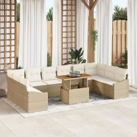 Juego de Comedor de Jardín de 11 Piezas con