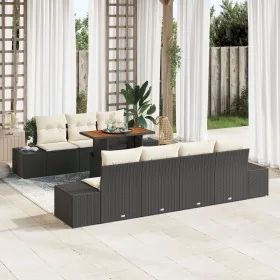 Juego de Comedor de Jardín de 8 Piezas con