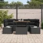 Juego de Sofás de Jardín Juego de 7 Negro Poliratán von , Outdoor-Sofas - Ref: Foro24-3349918, Preis: 519,05 €, Rabatt: -5%%