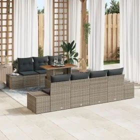 Conjunto de Sofá de Jardín Juego de 8 Gris von , Outdoor-Sofas - Ref: Foro24-3349922, Preis: 598,68 €, Rabatt: -5%%