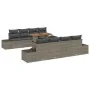 Conjunto de Sofás de Jardín Juego de 7 Marrón Ratán by , Outdoor sofas - Ref: Foro24-3349936, Price: 666,48 €, Discount: -5%%