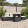 Conjunto de Sofá de Jardín 6 Piezas Negro Ratán Sofá de Exterior von , Outdoor-Sofas - Ref: Foro24-3349949, Preis: 405,39 €, ...