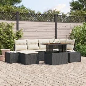 Conjunto de Comedor de Jardín de 7 Piezas con